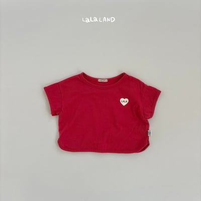 lala land08｜(3m-18m) 4色經典LOGO愛心上衣8