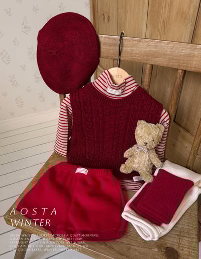 AOSTA13｜(1y-5y) 冬季針織背心11