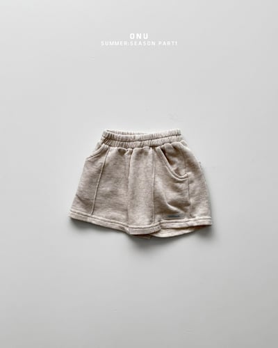 onu23｜(70cm-115cm) 壓線毛圈短褲5
