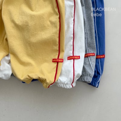 BEAN21｜(65-120cm) 運動風長褲3