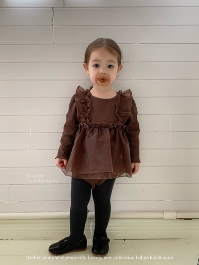 JE603｜(66cm-90cm)  公主網紗裙包屁衣14