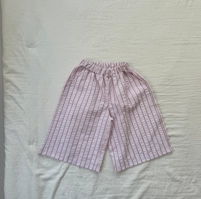 LePetitmot10｜(80-125cm) 線條寬腿長褲3