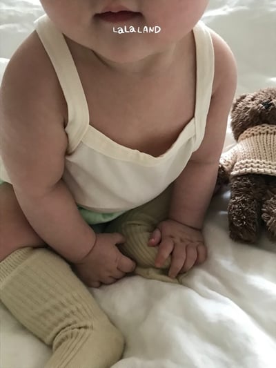 lala land22｜(3m-18m) 2色素面清涼背心12