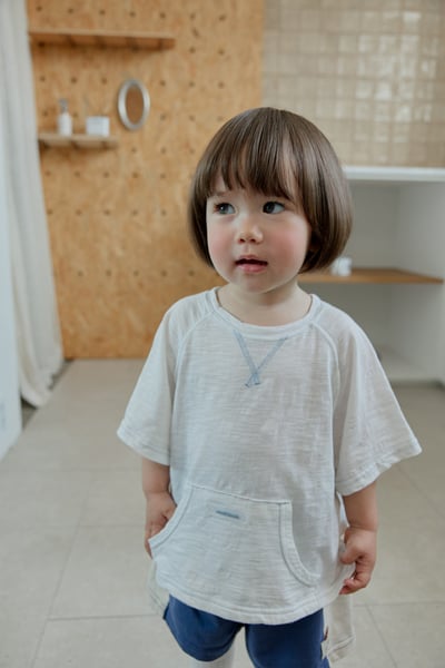 onu20｜(70cm-115cm) 雙口袋縫線上衣2