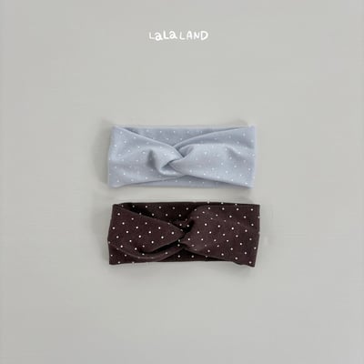 lala land41｜(3m-18m) 2色波點髮帶20