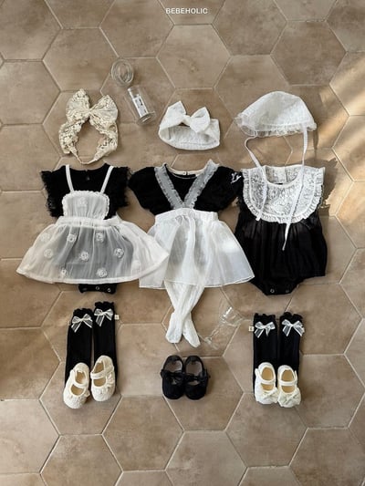 Bebe holic14｜(3m-18m) 玫瑰網紗罩裙8