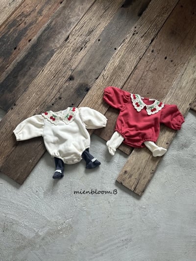 Bloom.b19｜(0m-24m) 天鵝絨蕾絲邊內搭褲襪11