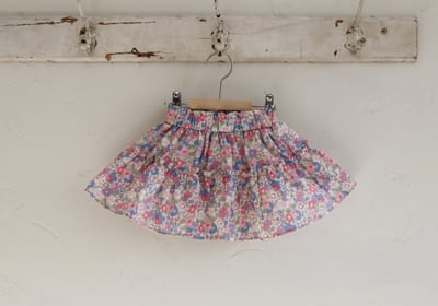 FLO51｜(75-140) 2色鬱金香棉裙23