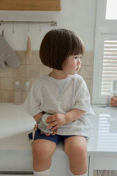 onu20｜(70cm-115cm) 雙口袋縫線上衣12