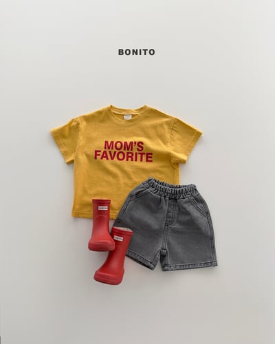 Bonito38｜(75cm-125cm) 3色媽媽的愛字母上衣9