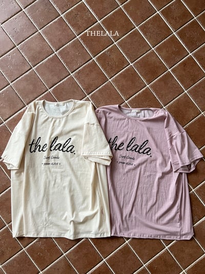 thelala41｜ (70-115-mom) logo印花上衣7