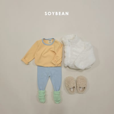 Soybean81｜(75cm-118cm) 刷毛拉鍊外套8