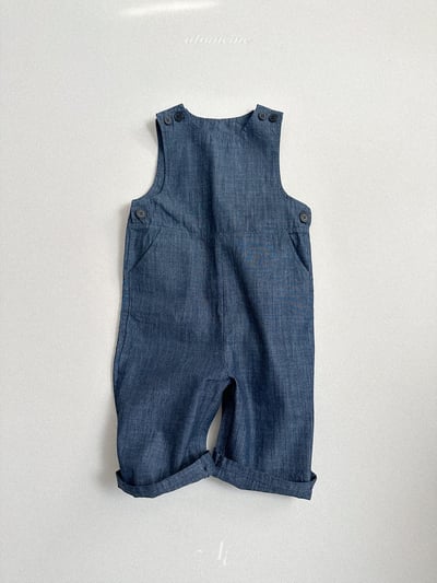 Atomeme10｜(70-110) 無袖牛仔連身褲21