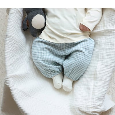 LEMONADE18｜(55cm-85cm) 4色格紋束口褲12