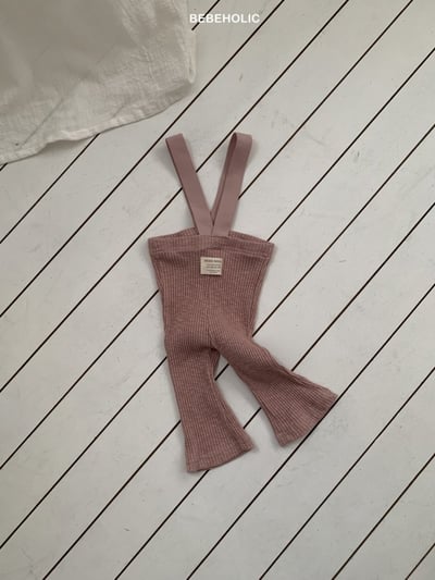 Bebe holic61｜(3m-18m) 吊帶喇叭褲11