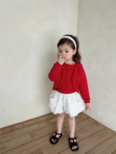 Azalea02｜(85-125cm) 荷葉邊南瓜褲5