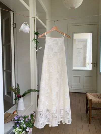 JE08｜(66-120cm-mom) 鈎花挖背包屁衣/洋裝8