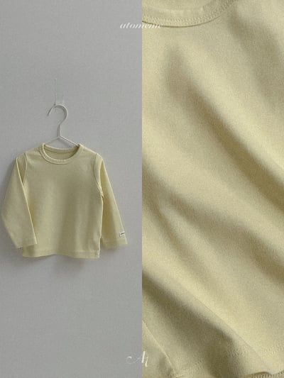 Atomeme37｜(70-110) 素面小標上衣6