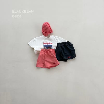 BEAN09｜(65-120cm) 刺繡英字短褲2