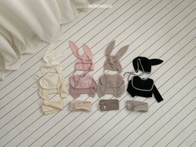Bebe holic29｜(3m-18m) 小兔寶寶包屁衣套裝19