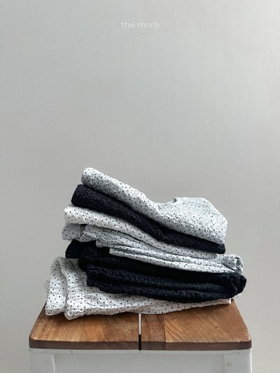 MiniRobe11｜(70-110) 抓皺無袖波點上衣7