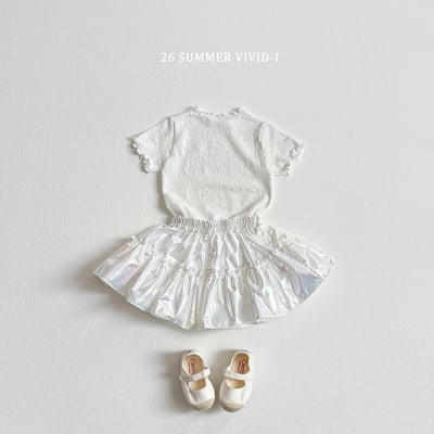 vivid46｜(78cm-125cm) 3款素色坑條木耳邊上衣8