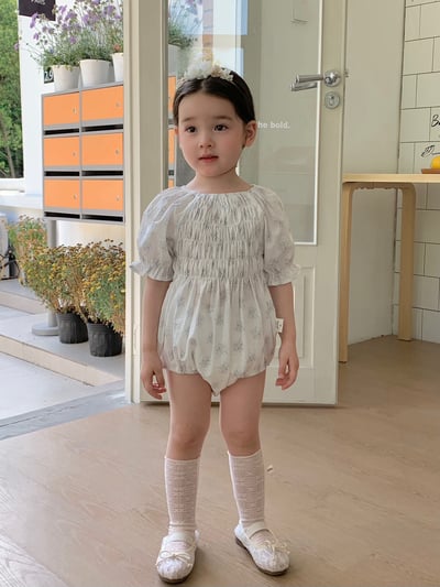 JE42｜(66-130cm) 碎花甜美包屁衣/洋裝4