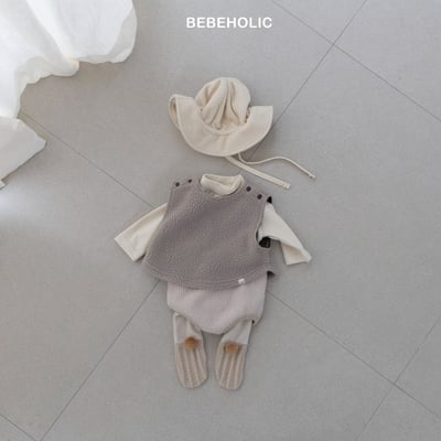 Bebe holic25｜(3m-18m) 華夫格吊帶包屁褲19