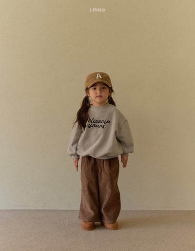 Lindo48｜(80cm-125cm) 英字印花休閒上衣10