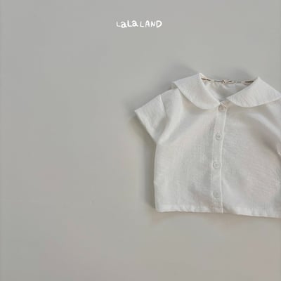 lala land46｜(75-120cm) 2色簡約翻領襯衫22