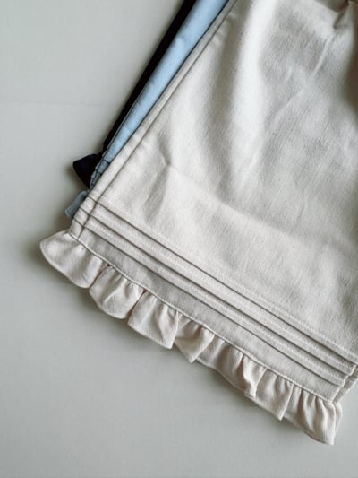 Azalea14｜(78-118cm) 荷葉邊寬腿長褲3