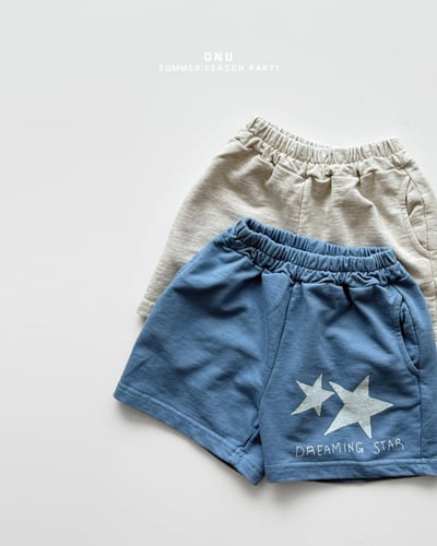 onu13｜(70cm-115cm) 星星印花棉褲3