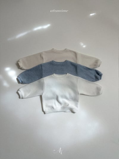 AT22｜(70-110) 柔軟小標刺繡休閒上衣1