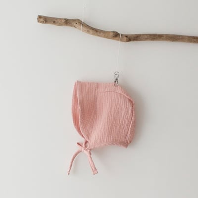 LEMONADE14｜(55cm-85cm) 2色波浪邊大翻領包屁衣含帽子9