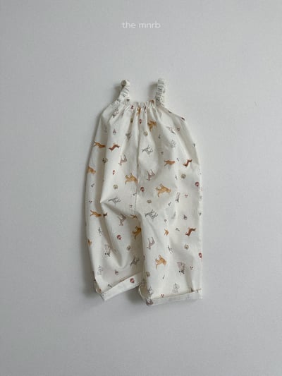 MiniRobe21｜(70-110) 無袖吊帶連身褲20