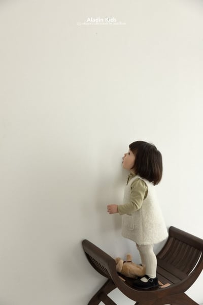 ALADIN11｜(75cm-114cm) 荷葉領邊鈕扣上衣15