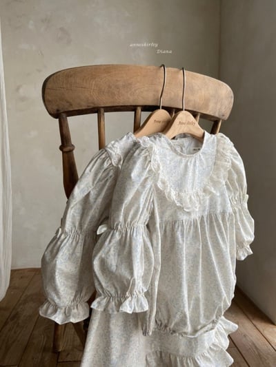 Anne Shirley07｜(3m-22m) 1色蕾絲碎花公主包屁衣7