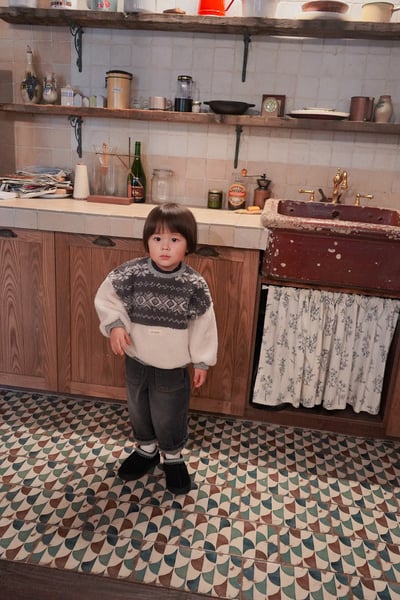 onu 29｜(70cm-115cm) 北歐印花刷毛上衣22