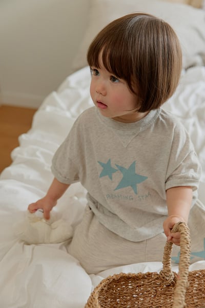 onu12｜(70cm-115cm) 星星印花上衣2