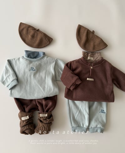 AOSTA41｜(6m-5y) 簡約休閒上衣17