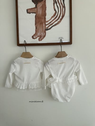 Bloom.b39｜(0m-7y) 蕾絲裙擺上衣3