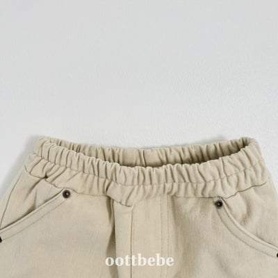 Oottbebe68｜(1y-7y)   日系復古拼接褲12
