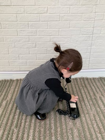 JE608｜(80cm-110cm) 學院素面背心洋裝/花邊領上衣14