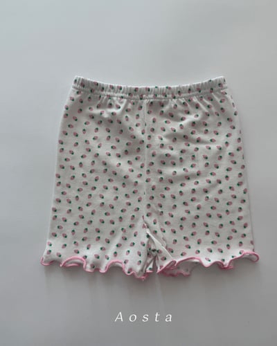 AOSTA15｜(6m-5y) 3款繽紛木耳邊短棉褲17