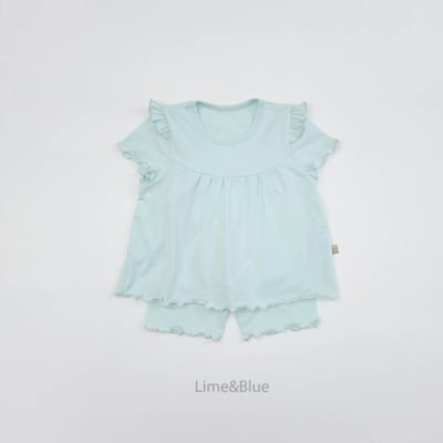 LIME&BLUE23｜(80-118cm)  優格木耳邊套裝9