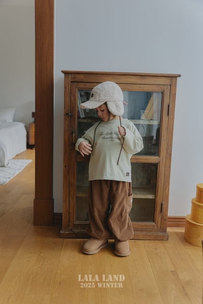 lala land68｜(75cm-120cm) 3色簡約英字上衣11