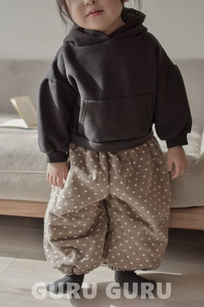 GURU GURU21｜(6m-24m) 3色波點縮口褲7