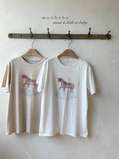 MONBEBE16｜(1y-8y MOM) 魔法小木馬上衣1