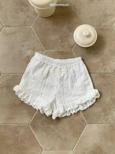 Bebe holic07｜(3m-18m) 可愛荷葉邊褲8