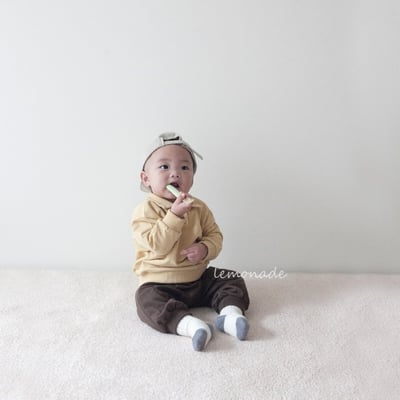 LEMONADE51｜(55cm-85cm) 2色有領素面上衣15